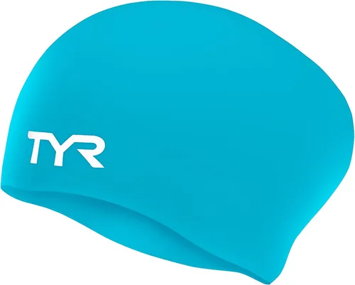 Miniatura 21 de Gorro de natación TYR, de silicona, ideal para pelo largo, no se arruga