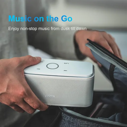 Miniatura 5 de DOSS Touch - Altavoz Bluetooth inalámbrico Blanco