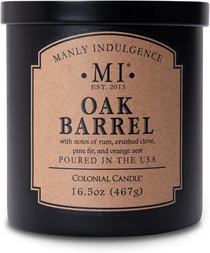 Miniatura 19 de Manly Indulgence Last Call - Velas perfumadas para hombres, 2 mechas, 16.5 onzas, cera de mezcla de soja premium, 60 horas de combustión, velas
