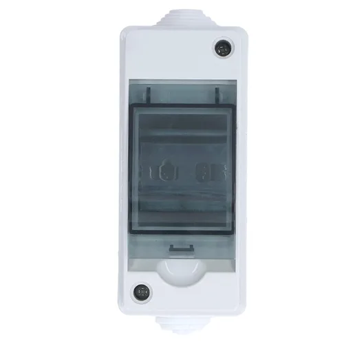 Miniatura 5 de Caja de protección de distribución de 8 vías, IP65 2 riel DIN impermeable, transparente, caja de conexiones de distribución para disyuntor de pared