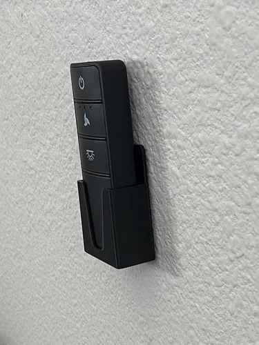 Miniatura 2 de Soporte de pared para decoración del hogar, ventilador de techo, control remoto impreso en 3D