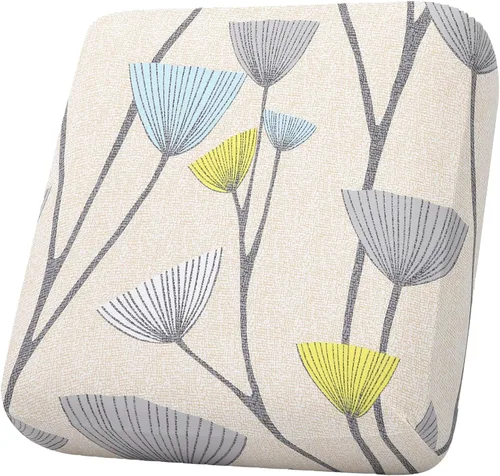 Miniatura 16 de hyha Fundas de cojín estampadas para sofá al aire libre, fundas florales lavables para muebles de patio, exteriores, funda de repuesto para asiento