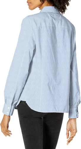 Miniatura 2 de Tommy Hilfiger Camisa con cuello de botón para mujer con mangas ajustables