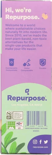 Miniatura 2 de Bolsas de cocina compostables reutilizables de 13 galones de alto, 12 CT