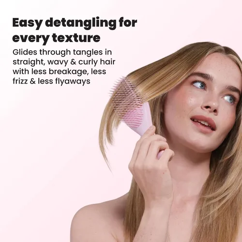 Miniatura 7 de Tangle Teezer Cepillo Desenredante Ultimate para Cabello Húmedo y Seco, Elimina Nudos y Reduce la Rotura para Todo Tipo de Cabello, Rosa Millennial