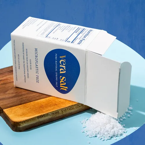 Miniatura 9 de Vera Salt Fleur de Sel - Sal de primavera - Paquete de 6.35 oz - Cristales cosechados a mano de España - Formados naturalmente con delicado crujido
