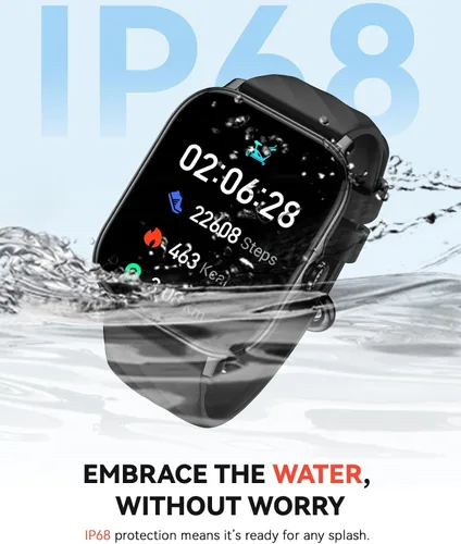 Miniatura 7 de Relojes inteligentes rastreador de actividad física para hombres y mujeres con contador de pasos, monitor de sueño y calorías, podómetro