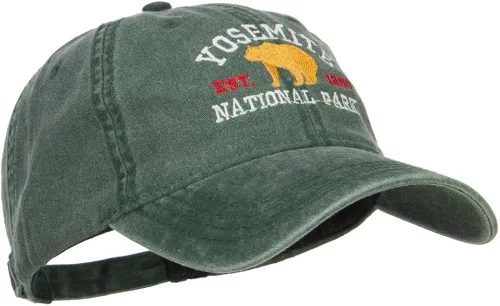Miniatura 5 de Gorra lavada bordada del Parque Nacional de Yosemite