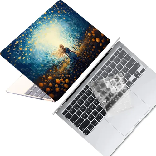 Miniatura 31 de Funda protectora de plástico para MacBook Air de 11 pulgadas 2015-2010 modelo A1465 A1370, funda protectora de plástico para portátil y cubierta