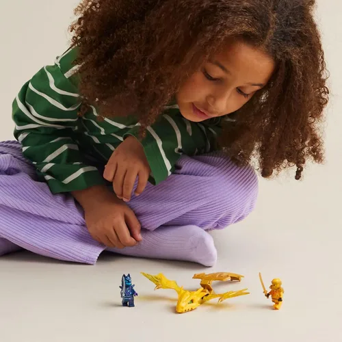 Miniatura 4 de LEGO NINJAGO - Juguete de Arin's Rising Dragon Strike, juego de figura de acción ninja con minifigura de Arin, juego de juguete de batalla ninja