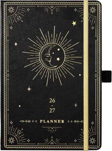 Agenda 2026 – Agenda 2026, enero 2026 a diciembre 2026, 5.75 x 8.25 pulgadas, calendario semanal mensual 2026, agenda de piel sintética 2026 con