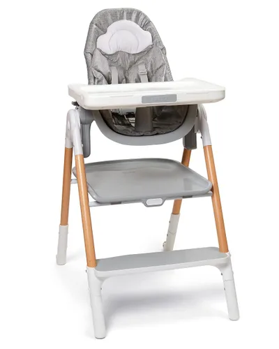 Miniatura 17 de Skip Hop Silla alta para bebés 4 en 1 convertible, EON, azul pizarra