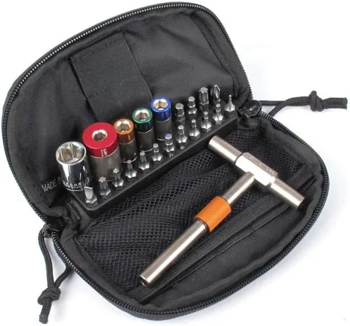 Miniatura 6 de FIX IT STICKS Cuatro kits limitadores con estuche de lujo, kit de 65, 45, 25 y 15 libras-pulgada (con llave T-Way) y llave hexagonal de extremo