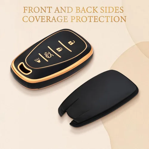 Miniatura 6 de OFFCURVE Funda para llavero Chevy Protector completo de TPU para Chevrolet Chevy Malibu Camaro Cruze Traverse Spark Equinox Sonic Volt Bolt 2016