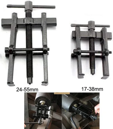 Miniatura 3 de Juego de remoción de rodamientos con dos patas, Auto, Negro