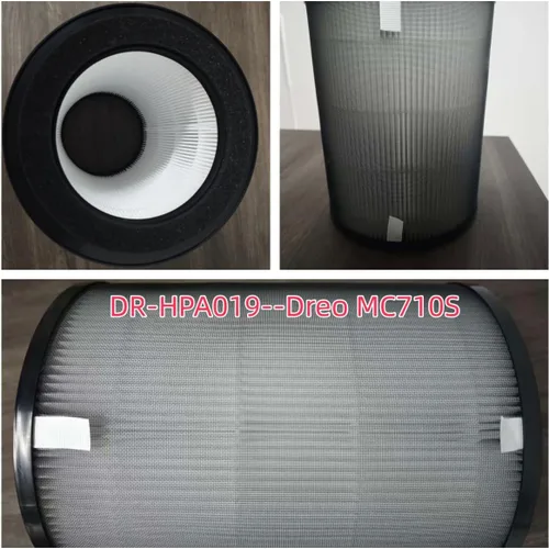 Miniatura 3 de Paquete de 2 filtros de repuesto DR-HPA019 True Hepa DR-HTF010S compatibles con ventilador de torre Dreo MC710S purificadores de aire, parte