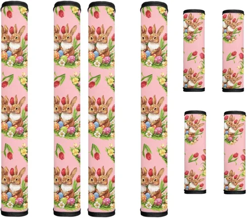 Miniatura 10 de America250 Refrigerator Door Handle Covers Set of 8 Fridge Oven Dishwasher Kitchen Appliance Protector for 250 Years of American Independence Get