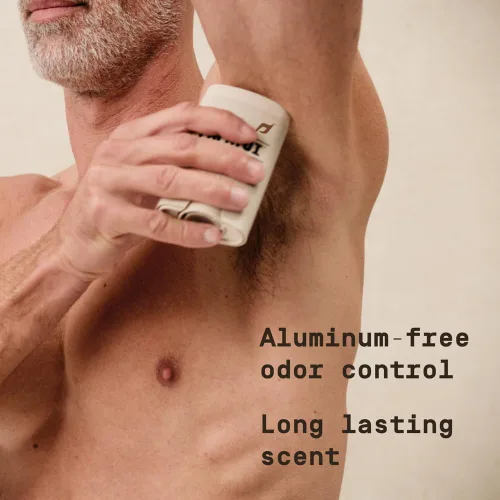 Miniatura 3 de PAPATUI by Dwayne Johnson Desodorante sin aluminio para hombres, protección de olores, absorción de humedad, fórmula nutritiva para la piel