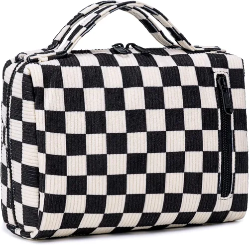 Miniatura 15 de Bluboon Bolsa de Maquillaje con Cremallera, Bolsa de Cosméticos Portátil y Organizadora de Viaje para Mujeres y Niñas