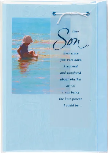 Miniatura 3 de Tarjeta de cumpleaños de American Greetings para hijo (Querido hijo)