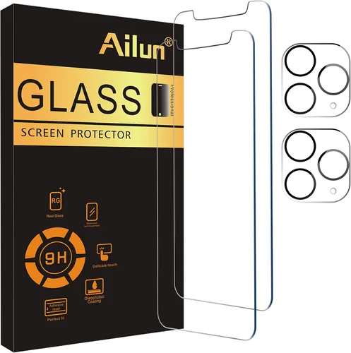 Miniatura 27 de Ailun Paquete de 3 protectores de pantalla para iPhone 17 Pro [6.3 pulgadas] + 3 protectores de lente de cámara con marco de instalación, protección
