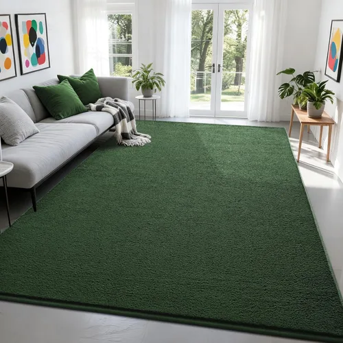 Miniatura 24 de Nuttumico - Alfombras grandes y modernas para dormitorio, sala de estar, alfombra gris de 5 x 7 pies, alfombra de interior de espuma viscoelástica