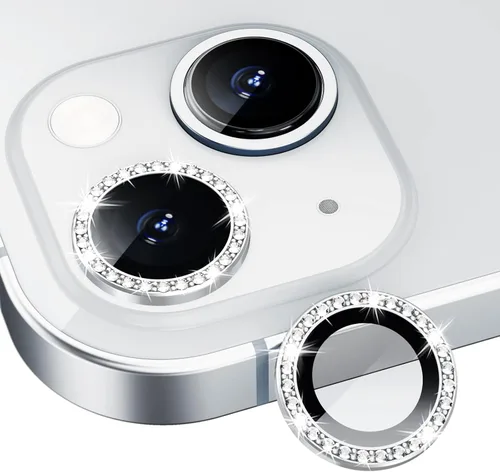 Miniatura 54 de Protector de Lente de Cámara Bling para iPhone 17 Pro / 17 Pro Max, Anillo de Metal con Diamante Individual con Dureza 9H, Protector de Pantalla