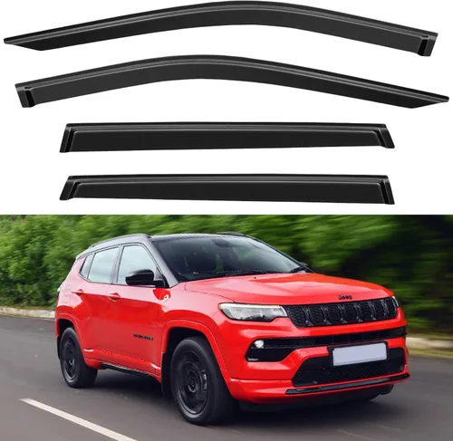 Miniatura 119 de YQAUTEC Viseras de Ventana Protectores de Lluvia para Honda Civic 2022 2023 2024 2025 2026, Deflectores de Viento de Ventilación de Ventana Fuera