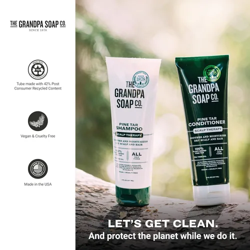 Miniatura 6 de Champú Grandpas Soap Wonder Pine Tar, 8 FZ