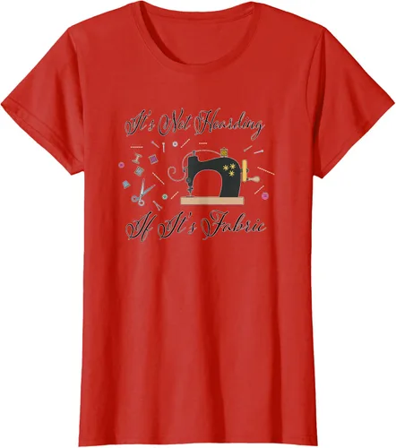 Miniatura 85 de It's Not Hoarding If Its - Camiseta de costura para acolchado, Blanco, S