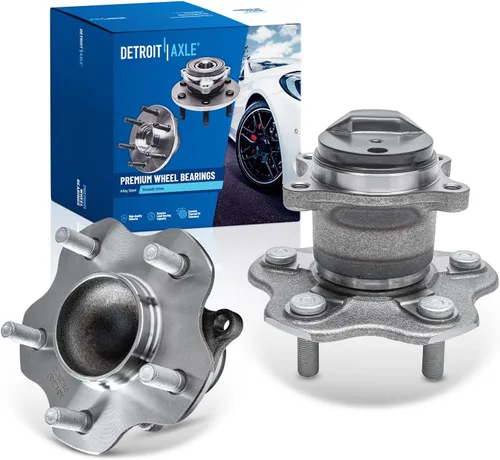 Miniatura 21 de Detroit Axle - Kit de 2 cubos de rodamiento de rueda delantera para Corolla 2003-2019, Matrix 2003-2013, Celica 2000-2005, Vibe 2003-2008, 1