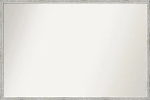 Miniatura 51 de Amanti Art Espejo de baño blanco para sobre el fregadero, 32 x 45 pulgadas, espejo de tocador rectangular blanco esbelto, marco de madera moderno