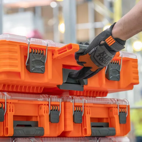 Miniatura 8 de Klein Tools 54806MB MODbox - Caja de compartimento alto, organizador de herramientas de ancho completo, caja de herramientas de piezas pequeñas