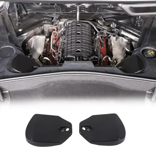 Miniatura 12 de Cubierta de Torre de Puntal Trasero Compatible con Chevrolet Corvette C8 Stingray 2020-2024, Panel de Protección de Torre Amortiguadora Trasera