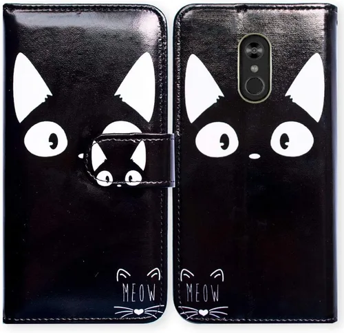 Miniatura 27 de Bcov Funda para LG Stylo 4/LG Stylo 4 Plus, color verde pájaro negro con tapa y ranura para tarjeta de crédito, soporte para tarjeta