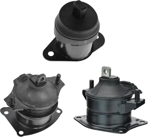 Miniatura 16 de TRQ Kit de montaje de motor de transmisión de motor de 5 piezas compatible con Ford Five Hundred Montego 6sp Auto AT 2005 - 2007