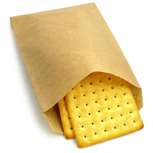 Miniatura 10 de Bolsas de papel encerado, bolsas de glassine de 4 x 6 pulgadas, 100 piezas fundas de papel marrón para galletas y golosinas