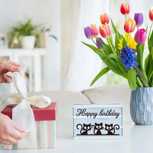 Miniatura 6 de INFUNLY 5 troqueles de metal para hacer tarjetas y álbumes de recortes, gatos, corazones y animales 5 troqueles para gatos