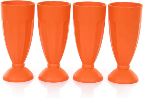 Miniatura 7 de Mintra Home Vasos y vasos irrompibles (colección negra) (paquete de 32 surtidos, 7 onzas), 3.125 pulgadas de alto x 2.875 pulgadas de ancho