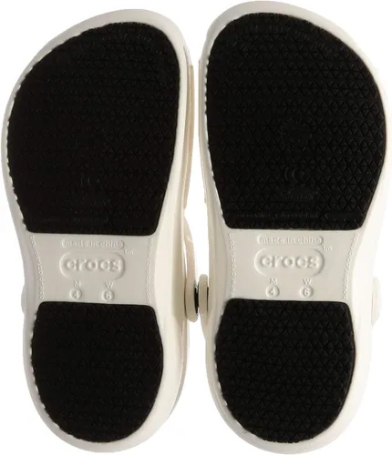 Miniatura 5 de Crocs Zuecos unisex Bistro (9 B (M) de EE. UU. para mujer/7 D (M) de hombre de EE. UU., blanco)