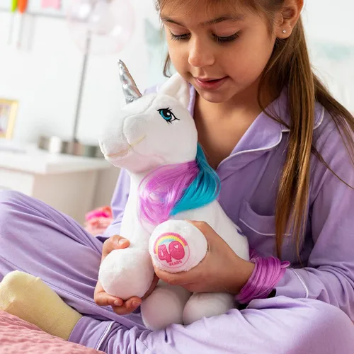 Miniatura 4 de Peluche de My Little Pony Unicornio y Pegaso - Glory - Peluche de Coleccionista, Juguete de Animal de Peluche Retro, Niño, Niño Pequeñ, Niña, Niño