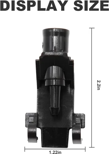 Miniatura 3 de 2 boquillas para limpiaparabrisas delantero 76810-TK4-A11, boquillas de repuesto para limpiaparabrisas para Acura MDX 2017-2020 / TL 2009-2014