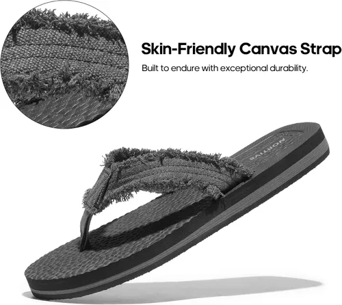 Miniatura 5 de NORTIV 8 Sandalias de playa cómodas y ligeras para hombre