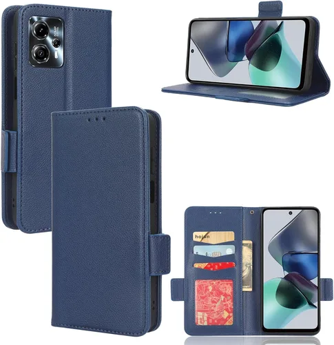 Miniatura 146 de Funda de piel sintética compatible con Motorola Moto E22 4G, funda de piel sintética compatible con Motorola Moto E22i 4G, color negro