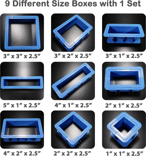 Miniatura 7 de BBDINO Kit de fabricación de moldes de silicona - Silicona súper elástica para hacer moldes de 2 galones - Mezcla de grado platino 1A:1B - Ideal 282