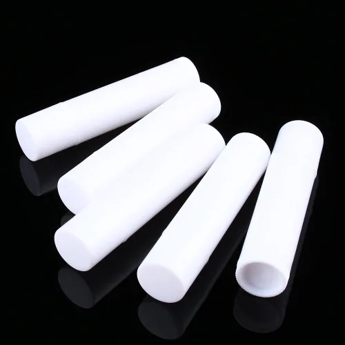 Miniatura 4 de 100PCS 0.2 fl oz Claro Negro Blanco Vacío Lápiz Labial Bálsamo Labial Contenedor Tubo