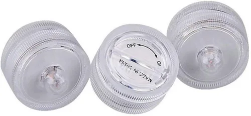 Miniatura 6 de Luz LED brillante sin llama, funciona con pilas, vela de té sumergible impermeable, decoración de jarrón bajo el agua para fiestas y bodas, paquete