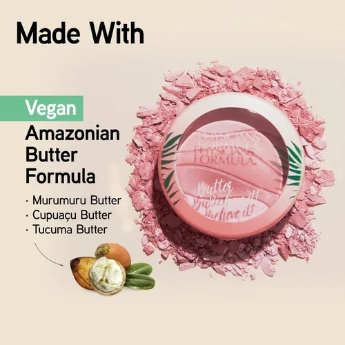 Miniatura 4 de Physicians Formula - Polvo de maquillaje rubor Butter Believe It, Arena Rosada Mantequilla Murumuru Para piel sensible Dermatológicamente