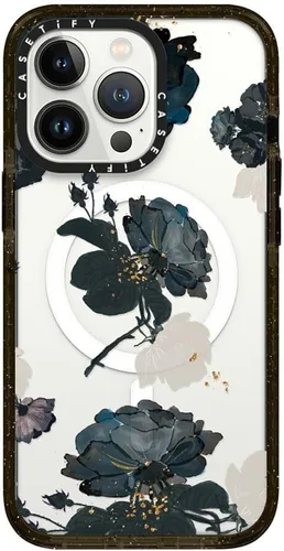 Miniatura 188 de Funda Impact de CASETiFY para iPhone 13 Pro Max con Magsafe - Estuche Claro Cuento de Invierno - Claro Negro Estuche transparente Winter Tale