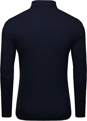 Miniatura 4 de Amussiar Sudadera de cuello alto para hombre, de manga larga, elástica, ligera, térmica, básica
